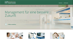 Desktop Screenshot of hospitalpartners.ch
